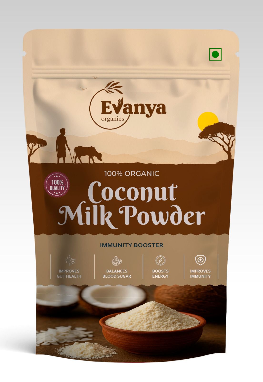 Natural Coconut Milk Powder